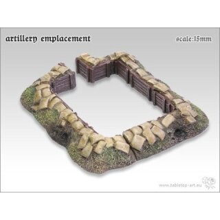 Artillery Emplacement - 15mm
