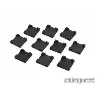 Bases Converters - 25mm Round to Square (10)