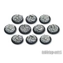 Bonefield Bases - 30mm Round Lip (10)
