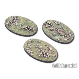 Bonefield Bases - 75mm Oval (3)