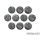 Cobblestone Bases - 30mm Round Lip (10)