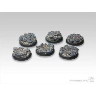 Cobblestone Bases - 30mm Round Lip (5)