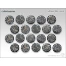 Cobblestone Bases - 30mm Round Lip DEAL (20)