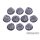 Cobblestone Bases - 32mm (10)