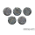 Cobblestone Bases - 40mm Round Lip (5)
