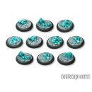 Crystal Field Bases - 30mm Round Lip (10)
