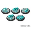 Crystal Field Bases - 40mm Round Lip (5)