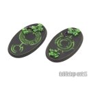 Crystal Tech Bases - 90mm Oval (2)