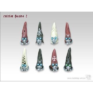Cultist Heads - Set 2 (8)