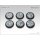 Flagstone Bases - 30mm Round Lip (5)