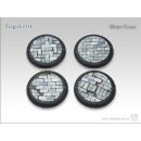 Flagstone Bases - 40mm Round Lip (2)