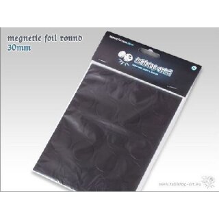 Magnetic Foil - Round 30mm (25)