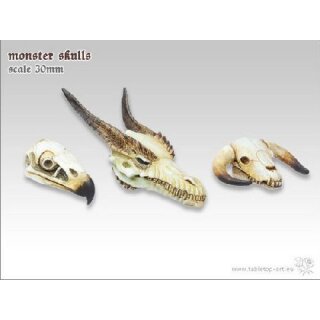 Monster Skull Set (3)