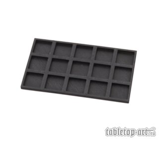 Movement Tray - Converter 20x20mm to 25x25mm - 5x3