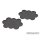 Movement Tray - Flat Bases - 25mm 10s Cloud - Black (2)