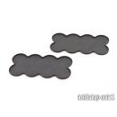Movement Tray - Flat Bases - 25mm 8s Bar - Black (2)