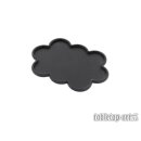 Movement Tray - Rounded Edge - 25mm 10s Cloud - Black