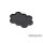 Movement Tray - Rounded Edge - 25mm 10s Cloud - Black