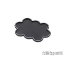 Movement Tray - Rounded Edge - 25mm 10s Cloud - Black-Silver