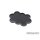 Movement Tray - Rounded Edge - 25mm 10s Cloud - Black-Silver