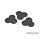 Movement Tray - Rounded Edge - 25mm 3s Cloud - Black (3)