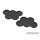 Movement Tray - Rounded Edge - 32mm 5s Cloud - Black (2)