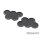 Movement Tray - Rounded Edge - 32mm 5s Cloud - Black-Silver (2)