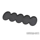 Movement Tray - Rounded Edge - 60mm Oval 5s Bar - Black