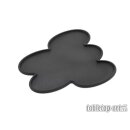 Movement Tray - Rounded Edge - 60mm Oval 5s Cloud - Black