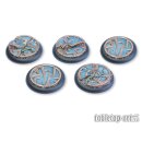 Mystic Circle Stones Bases - 40mm Round Lip (5)