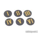 Objective Marker 25mm - BlackGlitter/Gold (6)