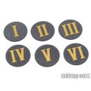 Objective Marker 40mm - BlackGlitter/Gold (6)