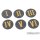 Objective Marker 40mm - BlackGlitter/Gold (6)