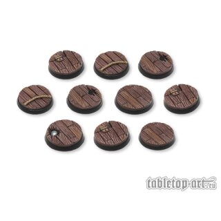 Pirate Ship Bases - 25mm (10)