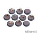 Pirate Ship Bases - 30mm Round Lip (10)