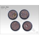 Pirate Ship Bases - 40mm Round Lip (2)