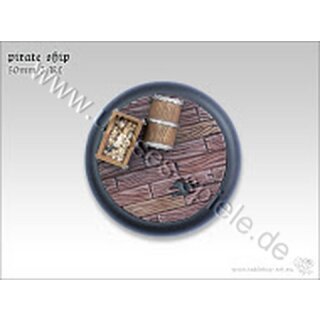 Pirate Ship Bases - 50mm Round Lip 3