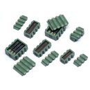 Plastic Boxes With Ammo - Set 1 (6/6)