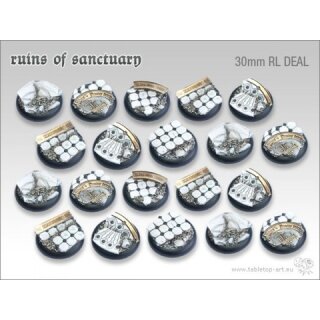 Ruins of Sanctuary Bases - 30mm Round Lip DEAL (20)