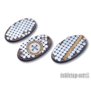 Ruins of Sanctuary Bases - 75mm Oval (3)