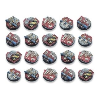 Scrap Steel Bases - 25mm DEAL (20)