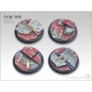 Scrap Steel Bases - 40mm Round Lip (2)