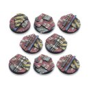 Scrap Steel Bases - 40mm Round Lip DEAL (8)
