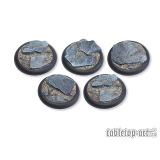 Shaleground Bases - 40mm Round Lip (5)
