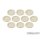 Skill and Squad Marker - 25mm Vanilla White (10)