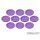 Skill and Squad Marker - 32mm Purple (10)