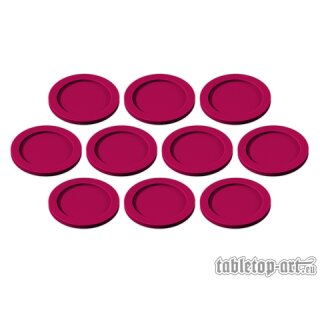 Skill and Squad Marker - 32mm Red (10)