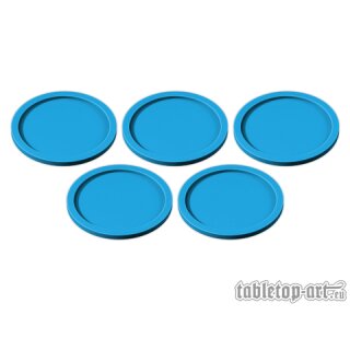 Skill and Squad Marker - 40mm Azure Blue (5)