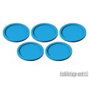 Skill and Squad Marker - 40mm Azure Blue (5)