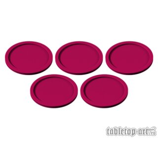 Skill and Squad Marker - 40mm Red (5)